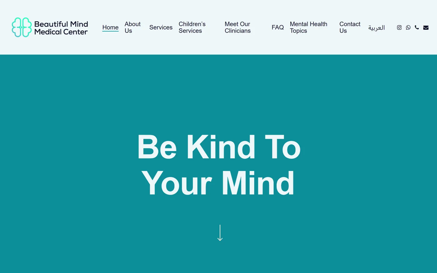 Beautiful Mind Medical Center website