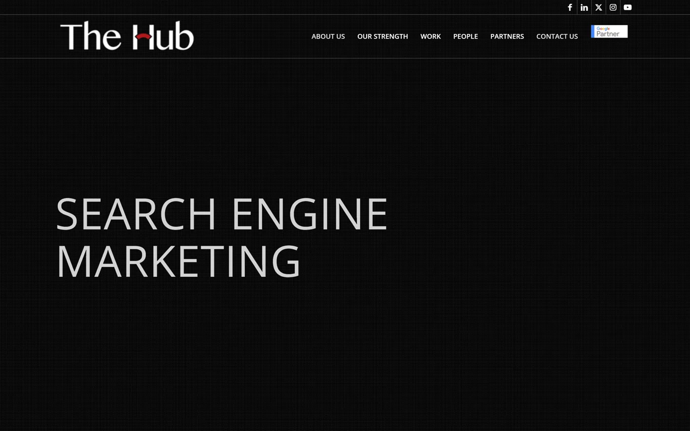 The Hub website